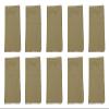 Calabria 10 Pack Microfiber Cleaning Cloth Olive Green Clean Eyeglass Lens TV Phone Screen Camera Sunglasses Glasses Cleaner view 1