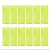 Calabria 12 Pack Microfiber Cleaning Cloth Lime Green Cleans Eyeglasses Lens TV Phone Screen Camera Sunglass Glasses Cleaner view 1