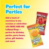 POPUPS! LOLLIPOP MIKE AND IKE Lollipop Rings - Fruity Lollipop Rings Candy Variety Pack- Assorted Flavors, Individually Wrapped Candy - Bulk Ring Lollipops - Gluten Free Candy - Box of 24 view 3