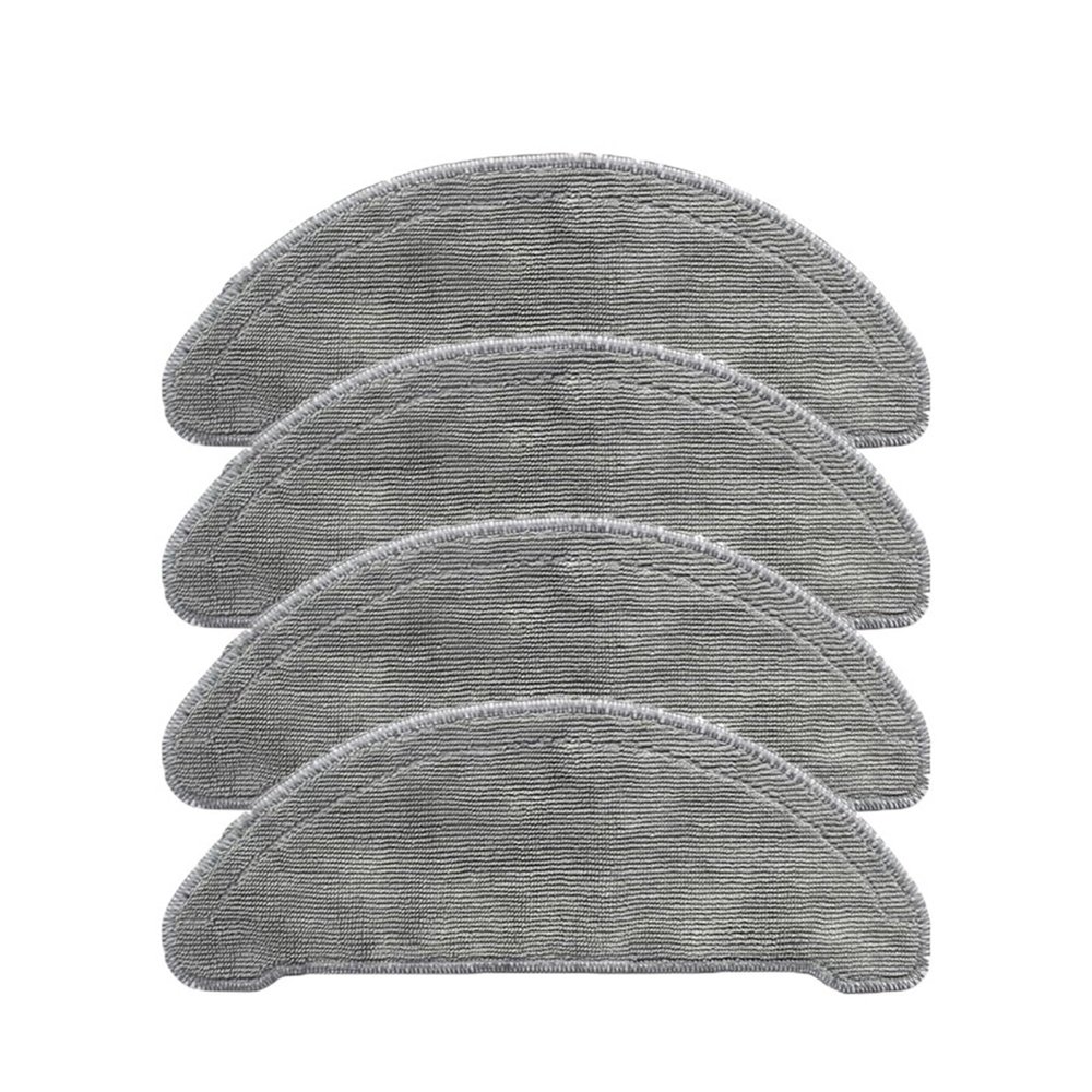 IAHVZMPA Washable Mop Rags Spare PartsCompatible for XiaomiCompatible for Roidmi EVE Plus Robotic Vacuum Cleaner Mop Cloth Accessories Replacement (Color : 3 PCS)