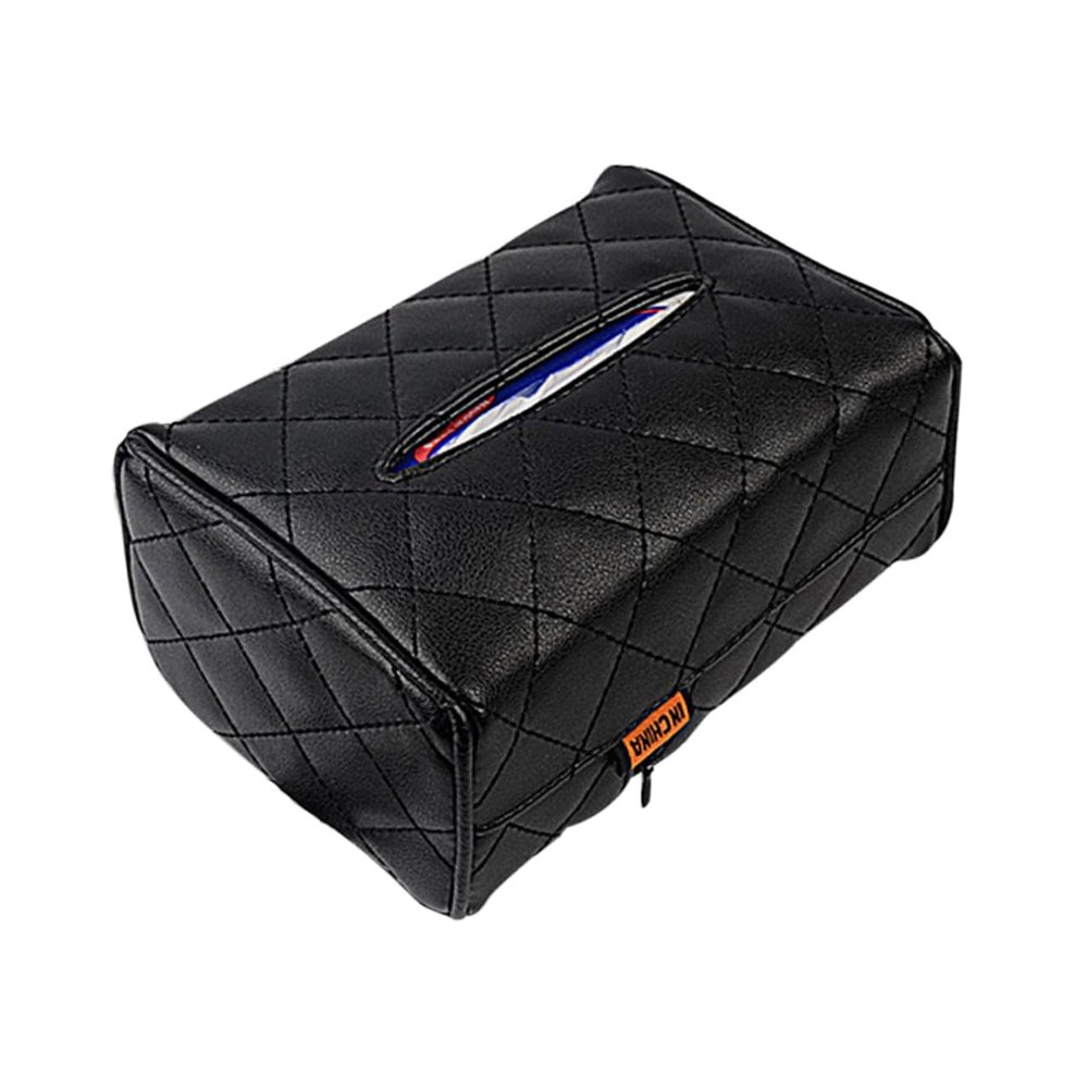 Anneome Tissue Box Cover Holder for Car Rectangle Tissue Holder Decorative for Vehicle