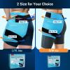 Comfytemp Hip Ice Pack Wrap for Sciatica, Hip Replacement Kit, Reusable Gel Ice Pack for Injuries, Pain Relief, Cold Compress Surgery Recovery Items Physical Therapy for Men Women (S/M) view 4