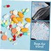 100pcs for Medicine Small Pill Bags Self Sealing Reusable Organize Your Easily view 3