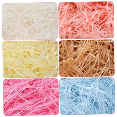 PLAFOPE 20g Colored Lafite Grass Paper Shred Filler for Wrapping Candy and Chocolate Filling Bag for Birthdays Weddings Anniversaries and Festive Occasions
