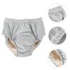 Anneome 2pcs Reusable Adult Diaper Leakproof Underwear for Elderly and Disabled Comfortable and Breathable for Home Use Grey view 3