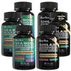 Boysea.Shilajit and Sea Moss Bundle- 90 Count - Sea Moss, Black Seed Oil, Ashwagandha, Ginger & Shilajit, Rhodiola Rosea, All in 1 Supplements (3 Pc) view 1