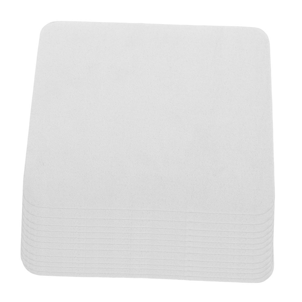 20pcs Glasses Cloth Flushable Solution Kit Eyeglass Glasses Screen Cleaner Glasses Cleaning Lens Glasses Cleaner Cloth Grey Fiber Suede