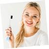 Anneome 6pcs Folding Travel Toothbrush for Boys and Girls Bristles Toothbrush Case Portable Ergonomic Handle Random Color view 4