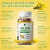 (2 Pack) 9 in 1 Mullein Gummies for Lung Cleanse & Lymphatic Drainage*, Extra Strength Mullein Leaf Extract w/Quercetin, Bromelain, Elderberry & Marshmallow for Respiratory & Immunity,Vegan,120 Count view 3