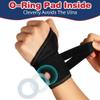 AKSO MEDICOS Wrist Brace for TFCC Tears, Adjustable Wrist Wraps with Ring Pad for Ulnar Sided Wrist Pain, DRUJ Instability, for Repetitive Wrist Use Injury, Left Hand, L Size view 2