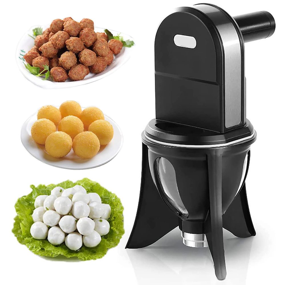 Meatball Maker, Food Grade Small Automatic Meatball Making Machine, Practical Electric Sweet Dumpling Forming Machine for Making Fish, Beef, Pork, Vegetables Ball