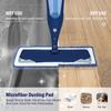 6 Pack Mop Pads for Bona Family of Mops, 3 Microfiber Cleaning Pad + 3 Microfiber Dusting Pad, Reusable Mop Refill Replacement Head for Dry and Wet Floor Cleaning view 4