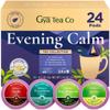 Gya Tea Co Evening Calm Tea Pod Collection Gift Set (24 Count) - Different Flavors Assorted Variety Pack view 1