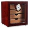 Cigar Humidor Humidor Cigar Humidor Gaoduan Cedar Cigars Humidor Box Cube Layer Inderpendent Partition with Humidifier and Hygrometer view 1