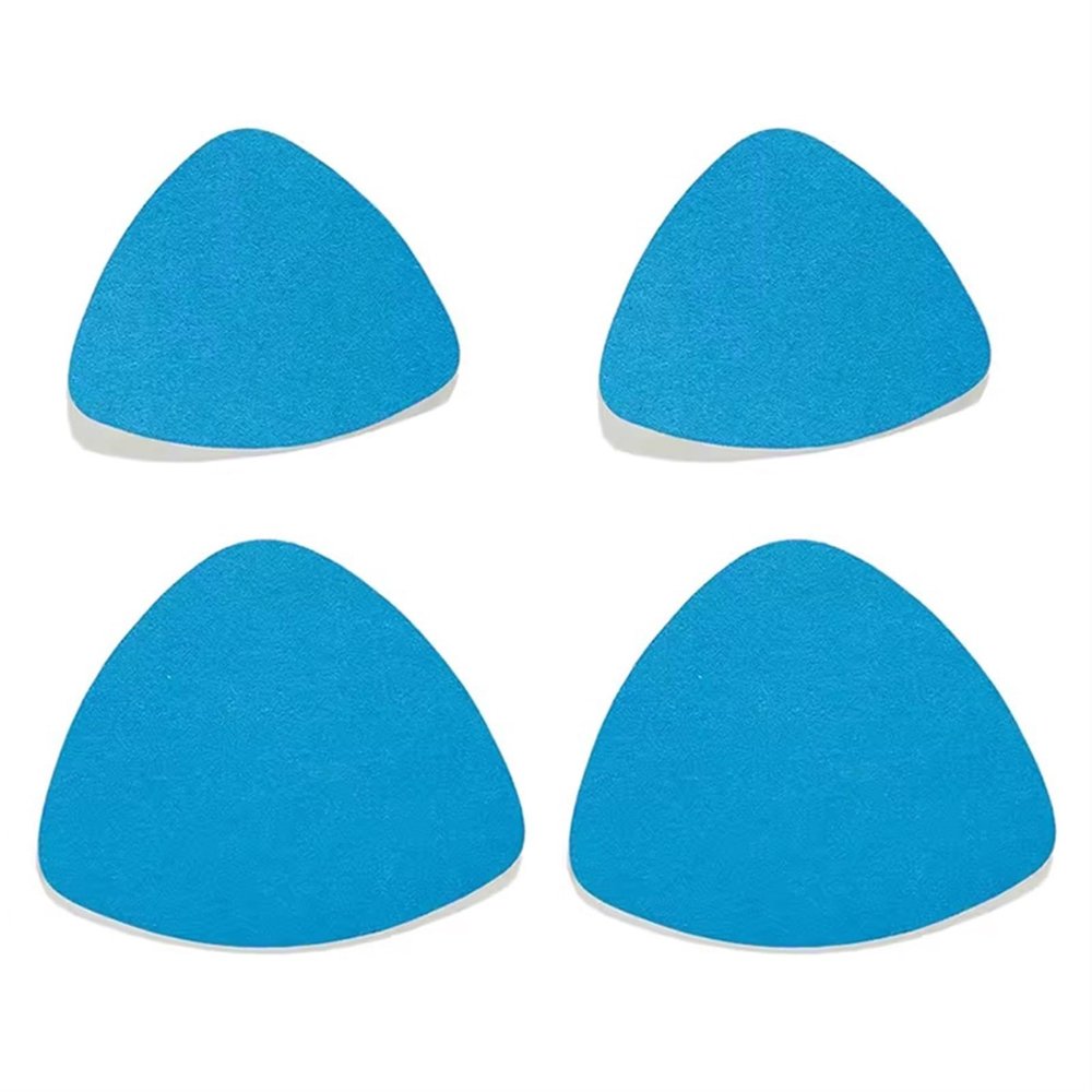 Shoe Heel Repair 2 Pair Shoe Heel Repair, DIY Self-Adhesive Heel Hole Patch for Back of Sports Shoes, Leather Shoes and High Heels (Color : Blue 1)