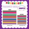 100 PCS Mexican Fiesta Napkins Mexican Paper Luncheon Napkins Mexico Disposable Party Napkin for Cinco De Mayo Fiesta Themed Birthday Dinner Party Decorations view 2