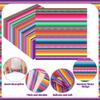 100 PCS Mexican Fiesta Napkins Mexican Paper Luncheon Napkins Mexico Disposable Party Napkin for Cinco De Mayo Fiesta Themed Birthday Dinner Party Decorations view 3