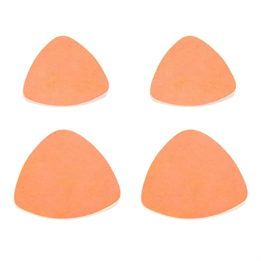 Shoe Heel Repair 2 Pair Shoe Heel Repair, DIY Self-Adhesive Heel Hole Patch for Back of Sports Shoes, Leather Shoes and High Heels (Color : Orange)