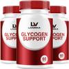 (3 Pack) Glycogen Support Capsules - Official GlycogenSupport Advanced Supplement Pills - Maximum Strength, All Natural Formula Vitamin For Overall Health & Wellness Reviews, 180 Capsules For 3 Months view 1