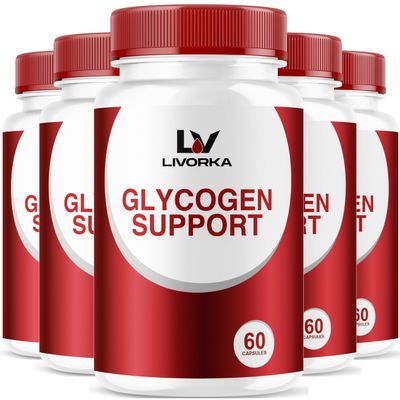 (5 Pack) Glycogen Support Capsules - Official GlycogenSupport Advanced Supplement Pills - Maximum Strength, All Natural Formula Vitamin For Overall Health & Wellness Reviews, 300 Capsules For 5 Months