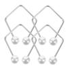 WOONEKY 4pcs Dimples Maker for Face Cheeks Dimples Clip Facial Trainer Face Exercise Tool view 1
