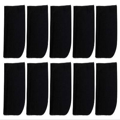 Calabria 10 Pack Microfiber Cleaning Cloth Midnight Black MA018 Cleans Eyeglass Lens TV Phone Screens Camera Glasses Cleaner