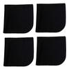 Calabria 4 Pack Microfiber Cleaning Cloth Midnight Black MA018 Cleans Eyeglasses Lens TV Phone Screen Camera Glasses Cleaner view 1