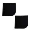 Calabria 2 Pack Microfiber Cleaning Cloth Midnight Black MA018 Cleans Eyeglasses Lens TV Phone Screen Camera Glasses Cleaner view 1