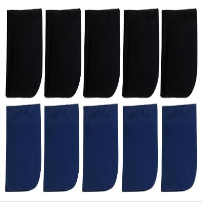 Calabria 10 Pack Microfiber Cleaning Cloth Midnight Black/Navy Blue MA018 Cleans Eyeglasses Lens TV Phone Cameras Sunglasses