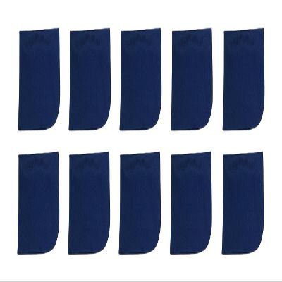 Calabria 10 Pack Microfiber Cleaning Cloth Navy Blue MA018 Cleans Eyeglasses Lens TV Phone Screens Camera Sunglasses Glasses