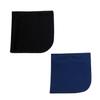 Calabria 2 Pack Microfiber Cleaning Cloth Midnight Black/Navy Blue MA018 Cleans Eyeglasses Lenses TV Phone Camera Sunglasses view 1