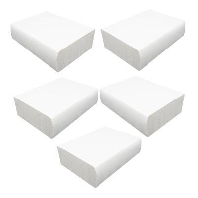 WOFASHPURET 5bags Commercial Hand Napkins Thick Bathroom Kitchen Paper Towels Soft Absorbent Paper Napkins for Restaurants and Public Restrooms Per Pack