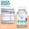 LIFETIME Quick Digest Digestive Enzymes - Plant Enzymes for Proteins, Carbohydrates, Fruits and Vegetables - Digestive Health Support - Pomegranate Flavor - 90 Servings, 90 Chewable Tablets view 2