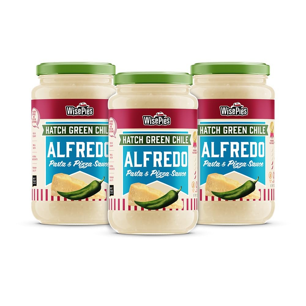 Hatch Green Chile Alfredo Sauce - 3 Pack