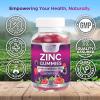 Zinc Gummies 50mg - Extra Strength Immune Support Antioxidant Gummy, Vegan, Non-GMO & Gluten Free - Best Zinc Supplement for Skin Bone & Heart Health - Chewable Tasty Berry Flavor - 120 Gummies view 4