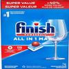 Finish - All in 1 MAX - Dishwasher Detergent - Powerball - Dishwashing Tablets Powerful Clean- Dish Tabs - Fresh Scent, 115 Count - Packaging May Vary view 1