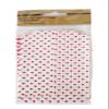 Fall Crafts Colored Chevron and Polka Dot Paper Favor Treat Bags - 24 Count - 3 x 4 Inches (Red) view 1
