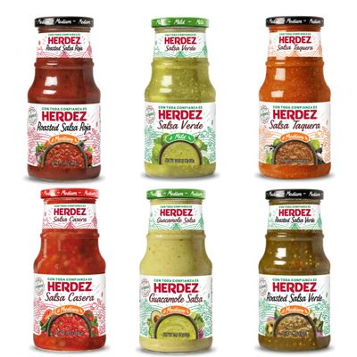 Herdez Salsa Variety Pack - 6 Items
