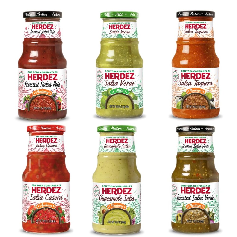 Herdez Salsa Variety Pack - 6 Items