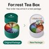 OSULLOC For:rest Tea Box (36 Count, 6 Types x 6ea,) Exquisite & Unique Gift idea For Tea Lover, Variety Gift Box Sampler, 6 Unique Blended tea from Jeju Island view 2