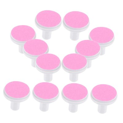 MERRYHAPY 12pcs Electric Nail File Replacement Heads Nail Trimmer Grinding Heads Fit