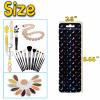 100 Pack Holographic Bags Clear Window Resealable Bags for Candy Party Favor, Bead Pen Bags Sample Pouch Packaging Bags for Pen,Jewelry,Brushes Small Business Supplies 2.5x8.66inch view 4