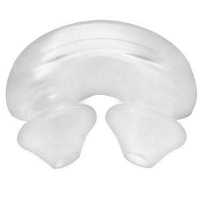 3B Medical Rio II Nasal Pillows Mask Replacement Cushions (Medium), Clear