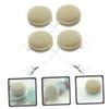 PLAFOPE 4pcs Macaron Shape Screen Cleaning Cloths Soft Microfiber Wiping Cloth for Phones Tablets and Glasses Portable Dust and Smudge Remover for Touchscreen Devices Lightweight and view 3