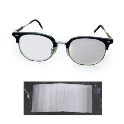 10 Pack Glasses Translucent Eye Patch for Glasses Vision Patching for Lazy Eye Amblyopia Strabismus After Eye Surgery Recovery
