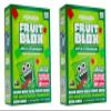 Good Times Fulfillment Fruit Blox - Apple & Strawberry Gummy Snacks - 2-Pack. Plus GTF Sticker & Starlight Mint view 1