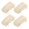 Anneome 4bags Crinkle Paper Shredded Tissue for Packaging Party Supplies Decorative Filler for Easter Birthdays Weddings view 1