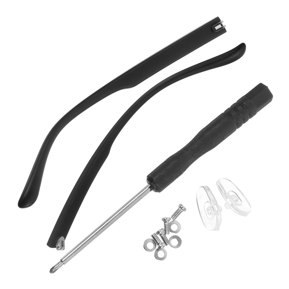 Anneome Tr90 Glasses Arm Replacement Temples Sturdy Metal Construction Easy Installment Universal Fit