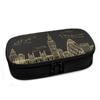 Pzuqiu British Architecture Diabetic Carrying Cooling Bag Lightweight Insulin Cooler Travel Case for Insulin Pen and Diabetic Supplies Medication Storage Case with Side Handle view 2