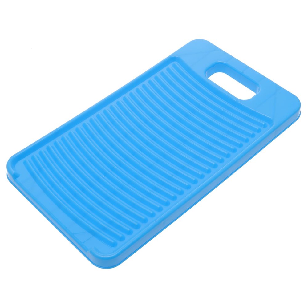 FOMIYES Laundry Board Home Washboard Laundry Accessories Laundry Supplies Washing Board, 28*15.5cm, Blue